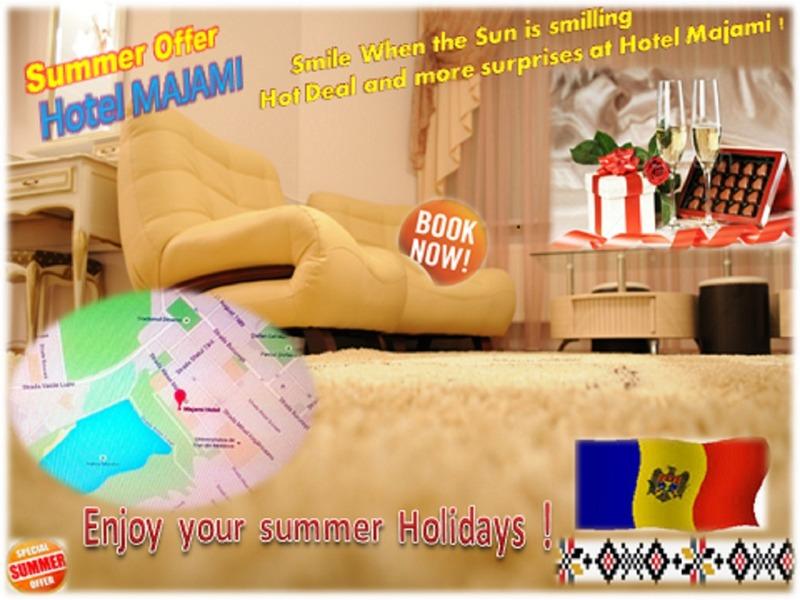 Majami Hotel Kisinyov Kültér fotó